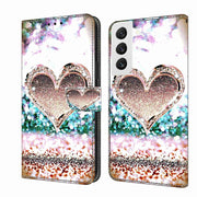 Custodia portafoglio in pelle per Samsung Galaxy S22