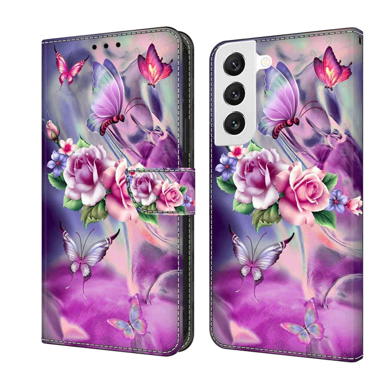 Custodia portafoglio in pelle per Samsung Galaxy S22