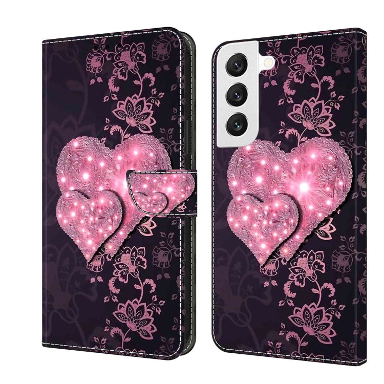 Custodia portafoglio in pelle per Samsung Galaxy S22
