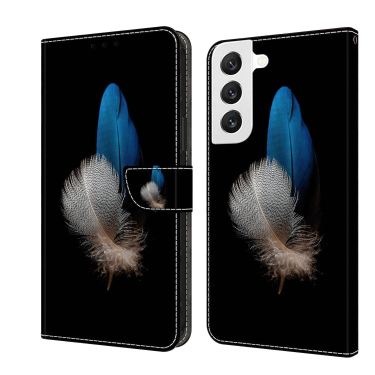 Custodia portafoglio in pelle per Samsung Galaxy S22