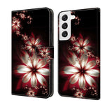 Custodia portafoglio in pelle per Samsung Galaxy S22