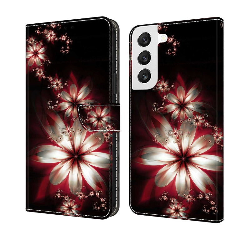 Custodia portafoglio in pelle per Samsung Galaxy S22
