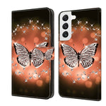 Custodia portafoglio in pelle per Samsung Galaxy S22