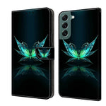 Custodia portafoglio in pelle per Samsung Galaxy S22+