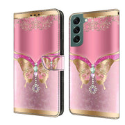 Custodia portafoglio in pelle per Samsung Galaxy S22+