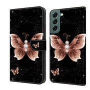 Custodia portafoglio in pelle per Samsung Galaxy S22+