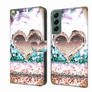 Custodia portafoglio in pelle per Samsung Galaxy S22+