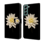 Custodia portafoglio in pelle per Samsung Galaxy S22+