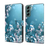 Custodia portafoglio in pelle per Samsung Galaxy S22+