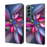 Custodia portafoglio in pelle per Samsung Galaxy S22+
