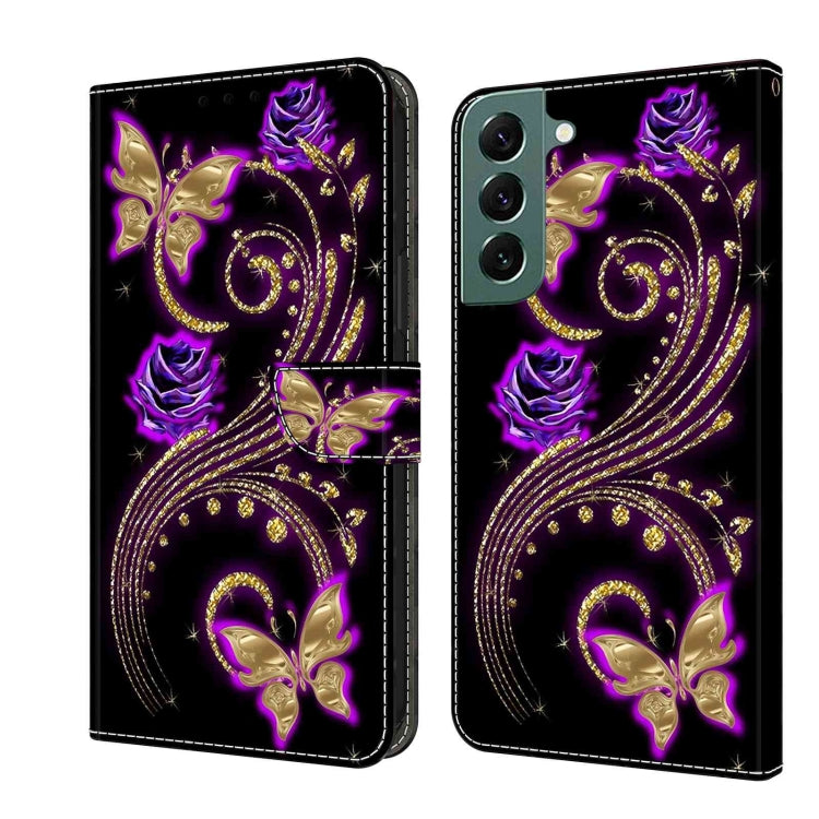 Custodia portafoglio in pelle per Samsung Galaxy S22+