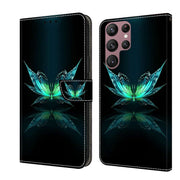 Custodia portafoglio in pelle per Samsung Galaxy S22 Ultra