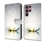 Custodia portafoglio in pelle per Samsung Galaxy S22 Ultra