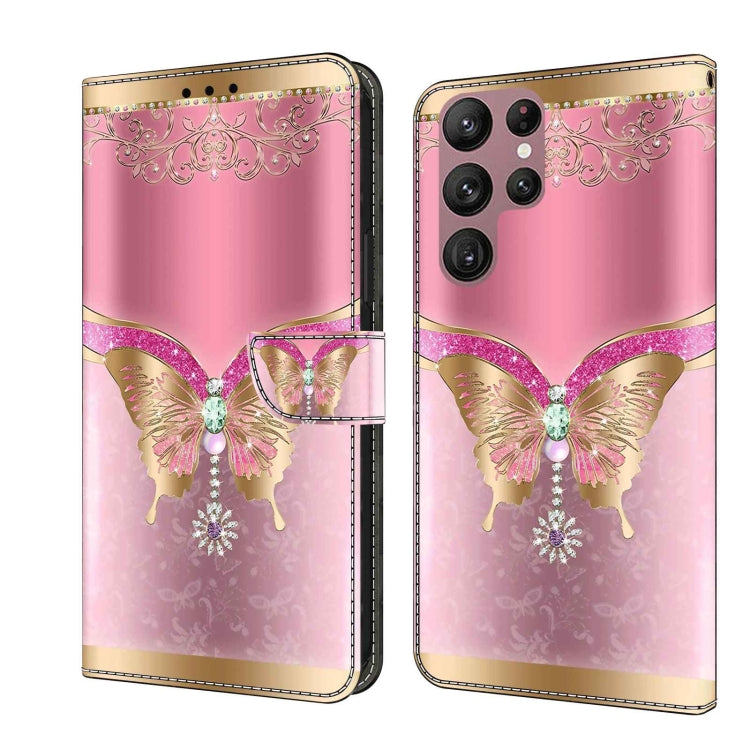 Custodia portafoglio in pelle per Samsung Galaxy S22 Ultra