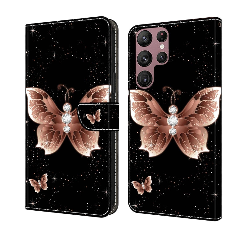 Custodia portafoglio in pelle per Samsung Galaxy S22 Ultra