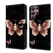 Custodia portafoglio in pelle per Samsung Galaxy S22 Ultra