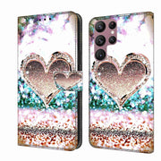 Custodia portafoglio in pelle per Samsung Galaxy S22 Ultra