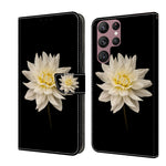 Custodia portafoglio in pelle per Samsung Galaxy S22 Ultra