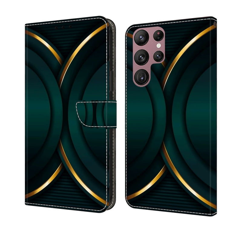 Custodia portafoglio in pelle per Samsung Galaxy S22 Ultra