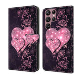 Custodia portafoglio in pelle per Samsung Galaxy S22 Ultra