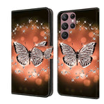 Custodia portafoglio in pelle per Samsung Galaxy S22 Ultra