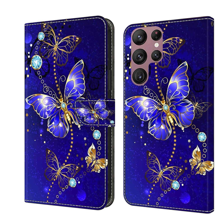 Custodia portafoglio in pelle per Samsung Galaxy S22 Ultra