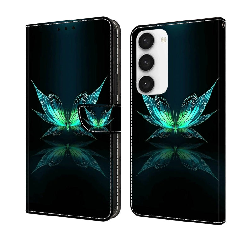 Custodia portafoglio in pelle per Samsung Galaxy S23