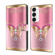 Custodia portafoglio in pelle per Samsung Galaxy S23