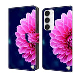 Custodia portafoglio in pelle per Samsung Galaxy S23