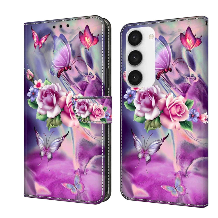 Custodia portafoglio in pelle per Samsung Galaxy S23