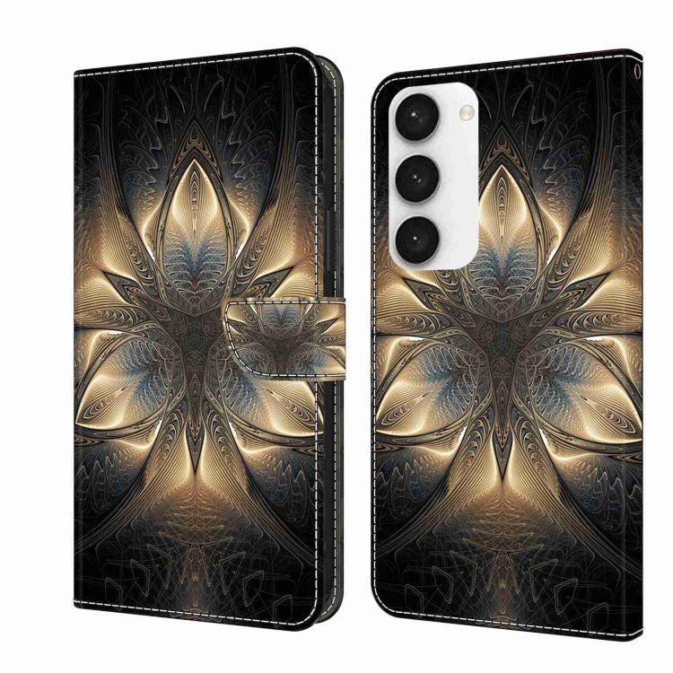 Custodia portafoglio in pelle per Samsung Galaxy S23