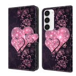 Custodia portafoglio in pelle per Samsung Galaxy S23