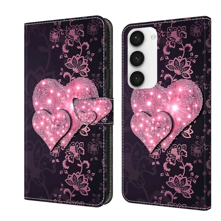Custodia portafoglio in pelle per Samsung Galaxy S23