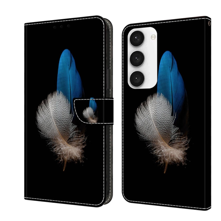 Custodia portafoglio in pelle per Samsung Galaxy S23