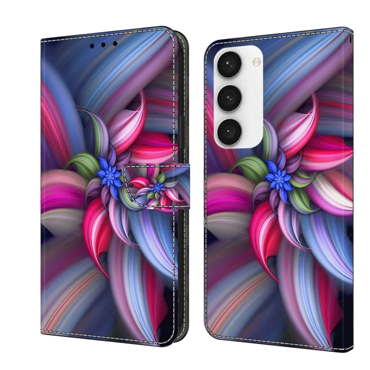 Custodia portafoglio in pelle per Samsung Galaxy S23