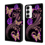 Custodia portafoglio in pelle per Samsung Galaxy S23