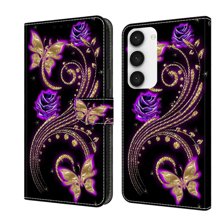 Custodia portafoglio in pelle per Samsung Galaxy S23