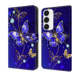 Custodia portafoglio in pelle per Samsung Galaxy S23