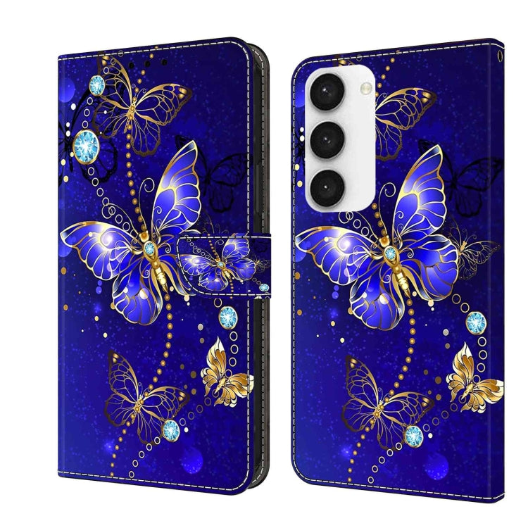 Custodia portafoglio in pelle per Samsung Galaxy S23