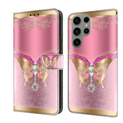 Custodia portafoglio in pelle per Samsung Galaxy S23 Ultra