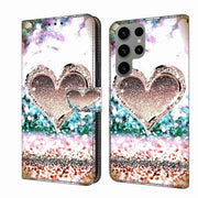 Custodia portafoglio in pelle per Samsung Galaxy S23 Ultra