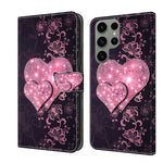 Custodia portafoglio in pelle per Samsung Galaxy S23 Ultra