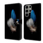 Custodia portafoglio in pelle per Samsung Galaxy S23 Ultra