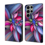Custodia portafoglio in pelle per Samsung Galaxy S23 Ultra
