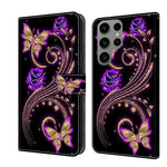 Custodia portafoglio in pelle per Samsung Galaxy S23 Ultra