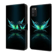 Custodia portafoglio in pelle TPU per Samsung Galaxy A03s