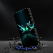 Custodia portafoglio in pelle TPU per Samsung Galaxy A03s