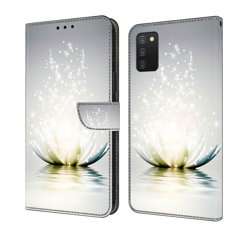 Custodia per telefono in pelle protettiva antiurto Crystal 3D, For Samsung Galaxy A03s