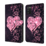 Custodia portafoglio in pelle TPU per Samsung Galaxy A03s