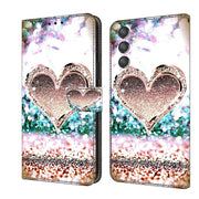 Custodia portafoglio in pelle per Samsung Galaxy A24